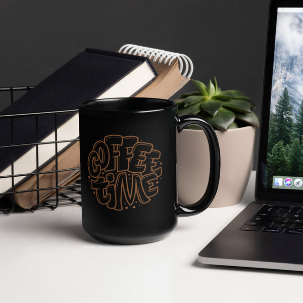 Mugnificent Brew Buddy - Black Glossy Mug